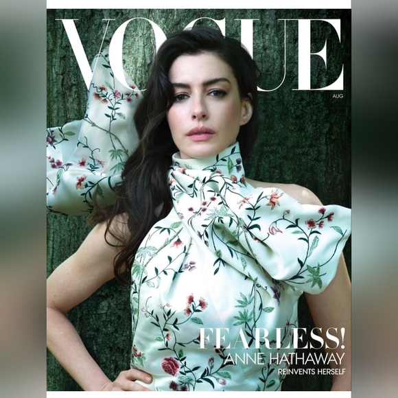 Vogue Other - Vogue USA Magazine August 2025, Fearless Anne Hathaway